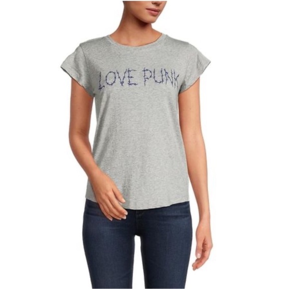 Zadig & Voltaire Skinny Love Punk T-Shirt- S,L - Picture 1 of 5